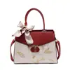 Bolsa de Mão Feminina de Luxo Leve, Novo Design de Nicho com Bordado Estilo Chinês, Bolsa Tote de Grande Capacidade para Mães, Adequada para o Dia a Dia