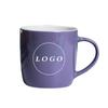 Luxo Leve Escritório Cor Pura Copo dos Sonhos Copo de Água Caneca de Cerâmica Publicidade de Café Presente Gravação de Logo Personalizado