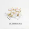 Frasco de Acrílico para Condimentos de Doble Uso en Pared y Mesa de Alta Apariencia Set de Almacenamiento de Cocina con Rejilla de Hierro y Caja de Especias
