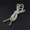 Novo estilo coreano de inverno, versátil, cordão de cintura em couro preto ultrafino, cinto fino feminino/Cinto/Corrente de cintura com decoração de pele na cintura