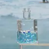 Céu Estrelado Mini Frasco Quadrado Gota de Óleo Astronauta Ampulheta Líquida Meninos e Meninas Frasco de Deriva Decoração de Mesa Pequenos Enfeites