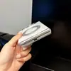Adequado para iPhone 18 Duo: Capa magnética transparente para celular, capa protetora acrílica 18d Apple de cobertura total anti-queda