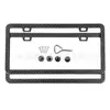 Marco de matrícula americano para coche modificado directo de fábrica Amazon EE. UU.. marco de placa de matrícula de acero inoxidable de calibre marco de placa de matrícula