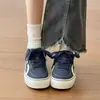 Tênis Feminino 2026 Primavera Novo Cano Baixo Sola Grossa Aumento de Altura Clássico Moda Casual Versátil Estudante Patins