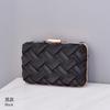 Bolso de noche transfronterizo para mujer, bolso de banquete, bolso de hombro tipo cartera para fiesta europea y americana, bolso cuadrado pequeño, bolso de mano para cena hecho a mano para mujer.