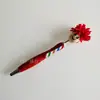 Muñeco de Peluche Navideño de Dibujos Animados Listo para Usar, Cabezal de Mopa, Cara Sonriente, Reloj, Retrato de Amante, Bolígrafo Táctil Tres en Uno