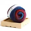 Venta al por mayor Hilo de Lana Hui Cai Hilo Islandés DIY Crochet Hecho a Mano Suéter Chal Hilo Sección Larga Teñido Color Degradado Hilo de Lana Islandés