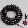 Venta al por mayor de fábrica Pulsera de palo de rosa rojo Pulsera de cuentas de Buda Rosario de palo de rosa antiguo Suministro de puesto