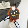 Bolsa Cruzada Mini Linda de Hombro Único Cartoon Colorida Personalizada Bloques de Color 2026 Nueva Tendencia Ins para Niñas