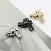 Botão de Nó Imitação de Metal para Camisas Masculinas e Femininas, Suéter de Tricô, Botão de Terno, Vestido, Botão Decorativo, Botão de Camiseta