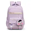 Nova mochila escolar 2026 para meninas do terceiro ao sexto ano, grande capacidade, estilosa, fresca, doce e fofa