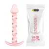Cuentas de Amor Secreto Plug Anal de Gelatina para Principiantes Herramienta para Apertura Anal de Principiante Juguete Anal Relajante para el Placer Adulto de las Mujeres