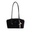 Bolsas de Pelúcia Outono e Inverno para Mulheres, Bolsas de Ombro e Axila Peludas da Moda, Bolsas Tote de Ombro Casuais, Bolsas Peludas