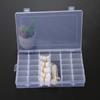 Caja de Almacenamiento de Hilo para Punto de Cruz de 36 Compartimentos + Tablero Enrollador + Enrollador Manual de Hilo de Lana Máquina Enrolladora de Hilo Accionada a Mano