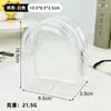 Bolsa para Boneca Personalizada de Fábrica PVC Alta Transparência Pop Mart Bolsa para Boneca Transparente à Prova de Poeira Display de Boneca Armazenamento