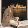 Cárdigan de punto suelto MYQ, suéter para hombre, abrigo de otoño e invierno, suéter de abrigo informal de moda de estilo coreano grueso