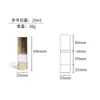Personalizado 20Ml~Mlas Transparente Tampa Dourada Bomba Bico de Pato Bomba Bico de Galinha Garrafa para Creme para as Mãos Cuidados com a Pele Garrafa de Loção Garrafa a Vácuo