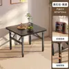 Mesa Plegable, Mesa de Comedor para Uso Doméstico, Mesa Cuadrada Simple para Apartamentos Pequeños, Mesa de Comedor Portátil para Mercados Nocturnos, Mesa para Puestos Exteriores