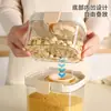 Recipiente de Silicone Retrátil Selado Transparente Sem Tampa para Armazenamento de Grãos Potes para Armazenamento de Cereais de Grãos Grossos
