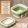 Cubeta Plegable para Baño de Pies Doméstica Aislamiento Térmico Masaje Invierno Cubeta Portátil Hasta la Pantorrilla Dormitorio Salud Baño de Pies