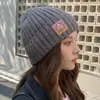 2025 Nova Tendência Inverno Feminino Estilo Coreano Marca Famosa Celebridade da Internet Versátil Fofo Estudante Japonês Chapéu de Lã Quente