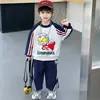 Conjunto de sudadera de otoño para niños Ultraman 2026 nuevo elegante ropa de bebé conjunto deportivo de dos piezas para primavera y otoño