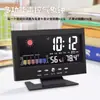 Relógio Digital Multifuncional com Tela Colorida Calendário Perpétuo Despertador Relógio com Display Digital para Casa Termômetro Higrômetro Enfeites para Sala de Estar