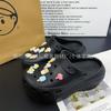 Zuecos de Moda 2025 con Adornos Desmontables para Zapatos Globo Helado 3D DIY Resina Lindas Pantuflas Accesorios Decoraciones para Zapatos