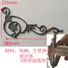 Accesorios de Hierro Forjado, Accesorios para Puertas de Hierro Forjado, Piezas Fundidas, Flores de Hierro Forjado, Hierro Forjado Listo para Usar Más Piezas Fundidas, Protección de Trigo de Hierro Forjado, Metabo