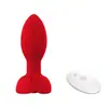 Controle Remoto por App Vibrador Oscilante de 10 Frequências em Formato de Rosa para Ânus, Expansor Anal, Bolas Anais Vibratórias Atacado