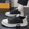 Tênis de Lona para Homem Primavera e Verão 2026 Novos Tênis Esportivos Antiderrapantes Masculinos Respiráveis Jovens Casuais Versáteis Sapatos Masculinos