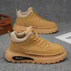 Botas de Cuero para Hombre Primavera y Otoño Nueva Marca de Moda Dr. Zapatos Deportivos Casuales de Venta Caliente Martens Botas de Trabajo Resistentes al Desgaste para Hombre