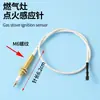 Sensor de Ignición para Estufa de Gas Universal con Cable, Aguja de Encendido por Pulsos, Sensor para Encendedor de Gas, Herramienta de Accesorios para Estufa