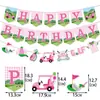 Decoración para Fiesta Temática Deportiva de Fábrica Fuente Decoraciones Personalizadas Fútbol Baloncesto Béisbol Banner de Cumpleaños Decoración