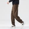 Pantalones Casuales Nuevos de Primavera 2025 para Hombre Holgados Talla Grande Leggings Pantalones de Chándal con Cordones Estilo Japonés Retro Versátiles de Moda