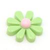 Pequena resina fresca Margarida girassol de duas cores coreano telefone móvel shell material de beleza diy acessórios de cabelo das crianças