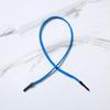 Cuerda de crochet de polipropileno en stock, cuerda de bolsa de PP, cuerda trenzada hueca de color de 3 mm, fabricantes de cuerdas al por mayor