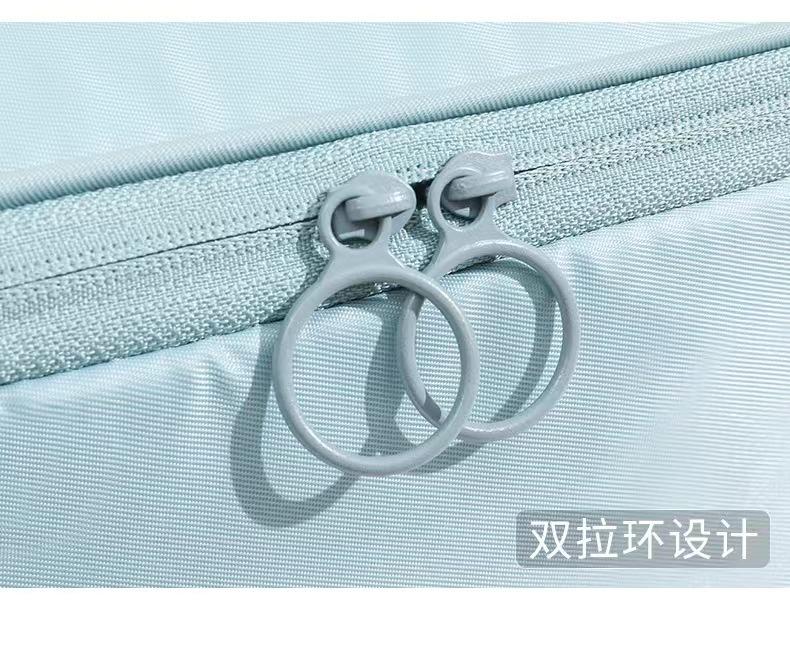 新款斜纹出行防水大号文胸包内衣收纳