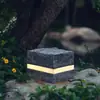 Decoración de Lámpara de Piedra para Exteriores, Piedras Luminosas Falsas para Jardín y Villa, Lámpara de Piedra Luminosa para Césped de Patio