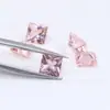 Suministrado directamente por el fabricante: cuadrado, de ángulo recto, nanopilotes de polvo de Morganita, 2*2-8*8mm, nanopilotes cuadrados de polvo de Morganita, gemas sintéticas