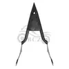 Adecuado para Motocicleta de Calle Harley Gliding Modificada Asiento Trasero Integrado Puntiagudo Cojín Respaldo 09-23