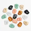Kit de material de accesorio para collar, pendiente, ropa DIY, colgante cuadrado irregular de acrílico, transfronterizo europeo y americano, 27x21mm
