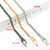 Venta al por mayor de fábrica cadena para bolsa de repuesto cadena para bolsa metal chapado correa para el hombro colgada al hombro cadena para bolsa plana NK accesorios para bolsa