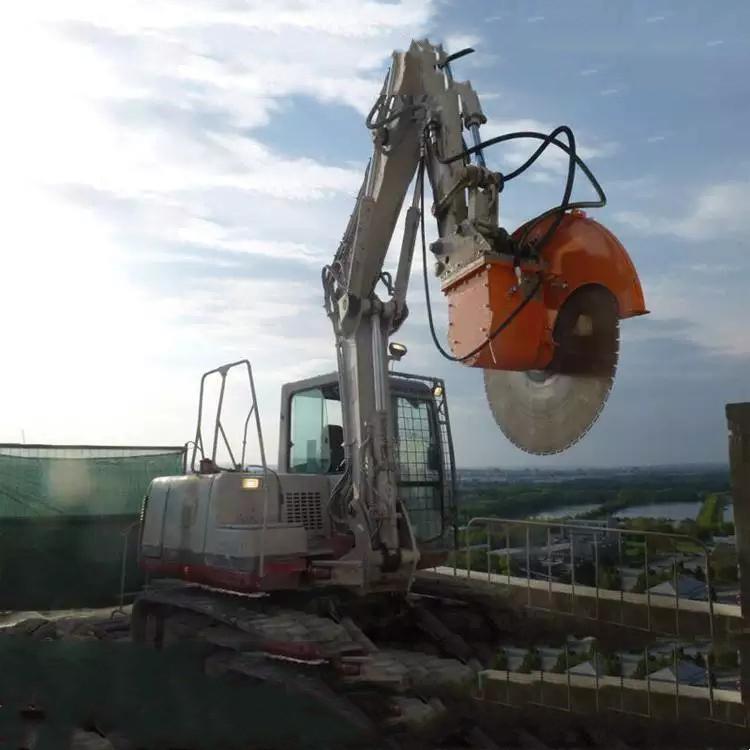 岩石锯 圆盘锯挖机切桩机 (18)