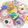 Parches de Ropa Infantiles de Dibujos Animados con Luz Nuevos en Stock, Etiquetas de Plástico, Sellos de Goma, Accesorios para Prendas de Vestir, Seguros y Lavables