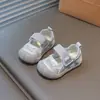 Zapatos de Cuero Nuevos de Primavera para Bebé 2026 Verano Zapatos Deportivos Transpirables de Malla para Niños Zapatos Versátiles de Moda para Niñas para Caminar