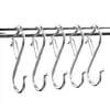Hebilla de resorte sólido de metal mejorada, gancho en forma de S, gancho S para almacenamiento en cocina, dormitorio, baño y balcón