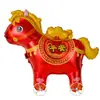 2026 Nuevo Modelo Globo Fuma con Ruedas, Globo para Riqueza Inmediata, Globo Juguete Infantil Caballo del Zodiaco, Puesto de Mercado Nocturno