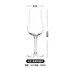Copa de Whisky Tulipán Alto Estilo Occidental Copa de Degustación de Vino Copa de Licor Copa de Cristal Copa de Fragancia para Vino Tinto