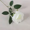 Rosa Flor Artificial Dia dos Namorados Plástico Falso Buquê Decoração de Casa Transfronteiriço Mesa de Jantar Festa Arranjo Floral Decoração de Haste Única